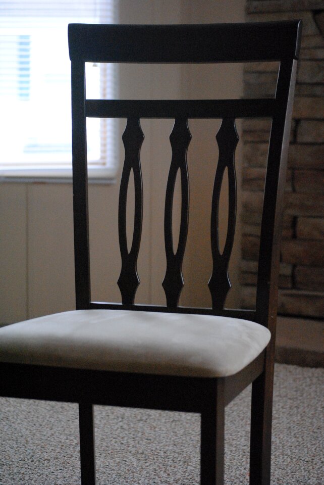 Furniture empty white