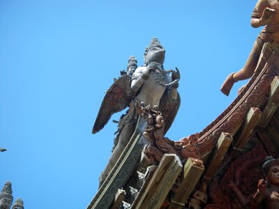 Temple thailand sky