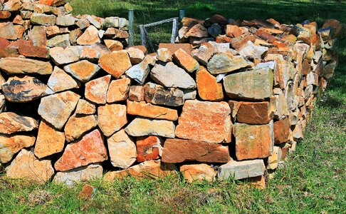 Enclosure stones walls photo
