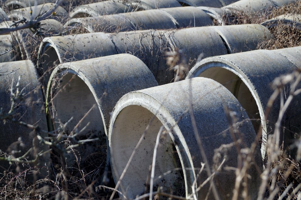 Concrete building material building