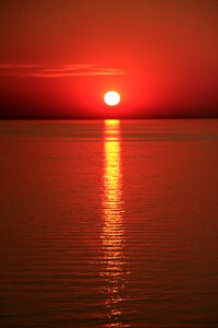 Water red orange