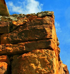 Stones wall corner