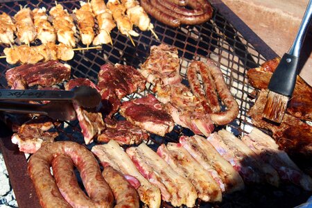 Streaky bacon grill barbecue