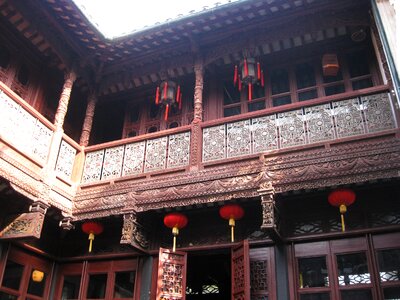 China wind gu lou lantern