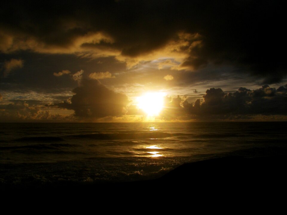 Beach cresp dusk dawn