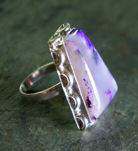 Silver metal jewelry