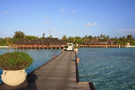 Maldives paradise island