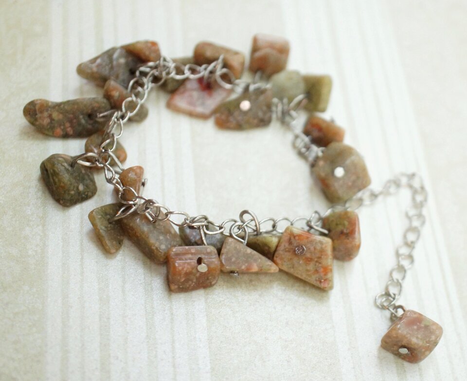 Bead bracelet anklet
