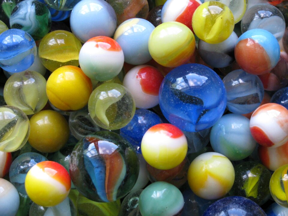 Glass collectibles childhood