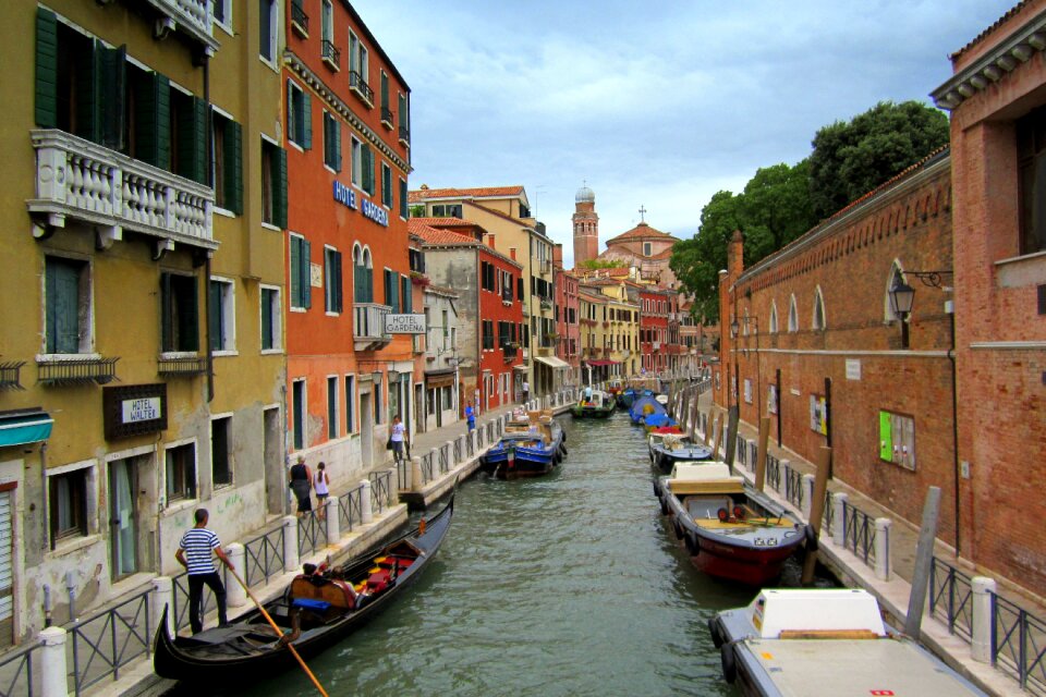 Architecture gondolas city