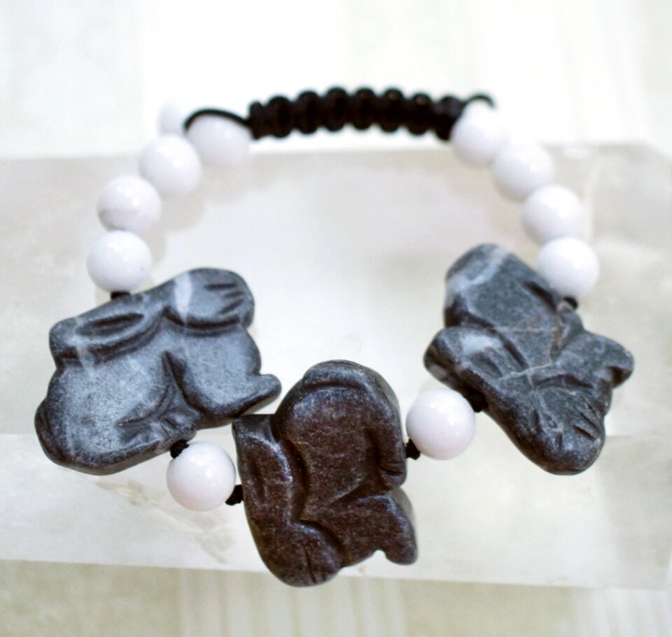 Jasper jade bracelet photo