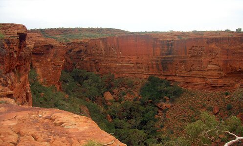Outback landscape gorge photo