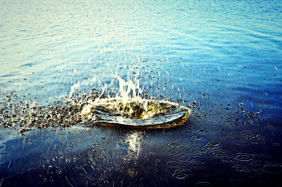 Water splash nature