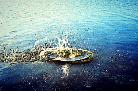 Water splash nature
