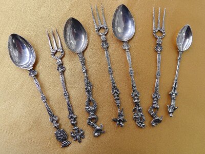 Spoon table silver photo