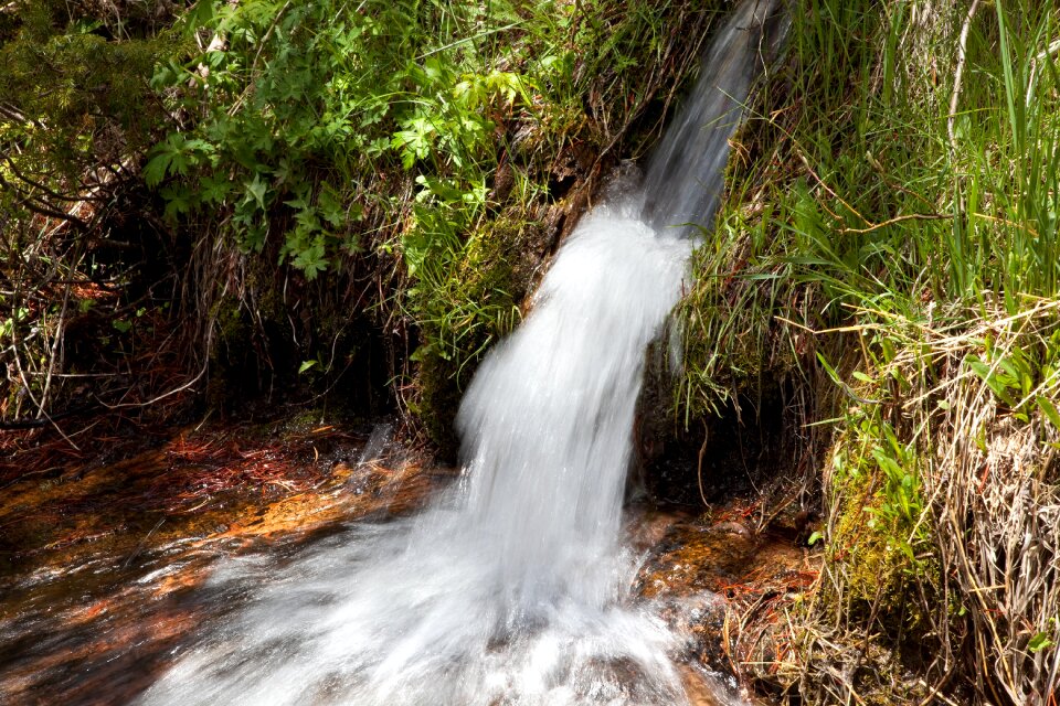 Nature water cascade