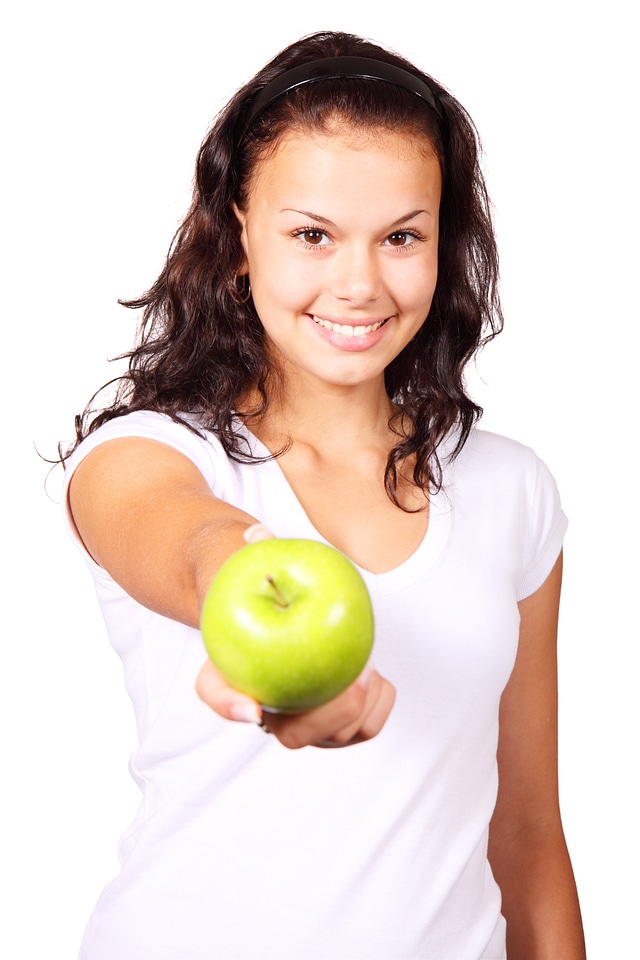Food fruit green