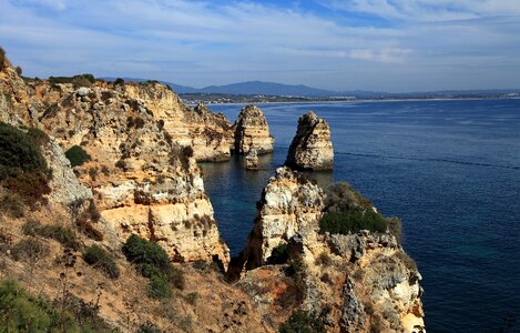 Rock coast atlantic photo