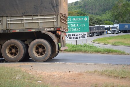 Brazil cargo trucking photo