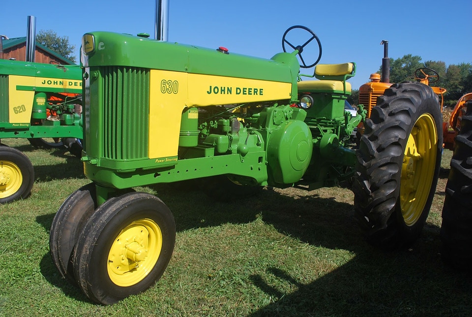 Agriculture machinery green