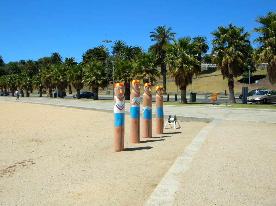 Sculpture sand landmark