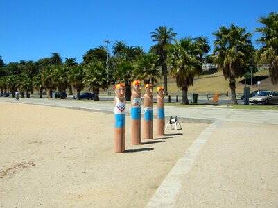 Sculpture sand landmark