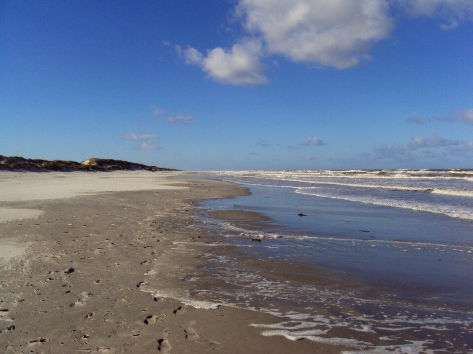 Ameland north sea beach
