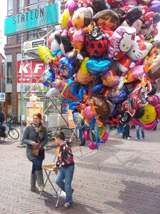 Balloons queen's day arnhem