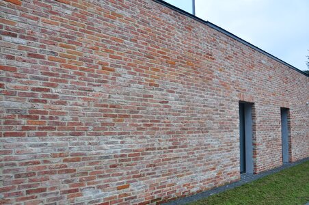 Brick house wall