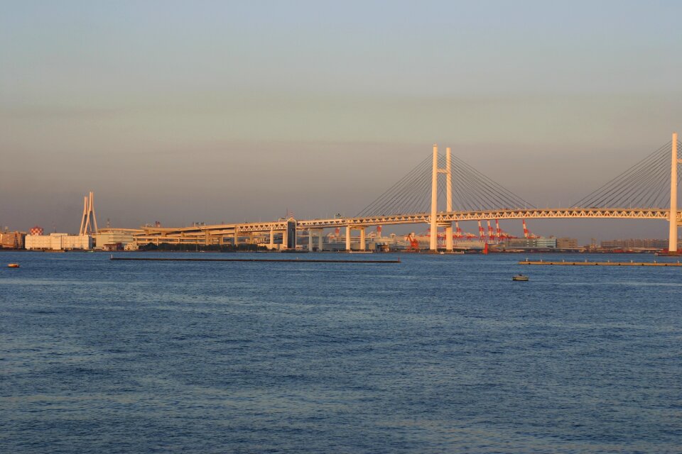 The clutter of bin the sea bridge