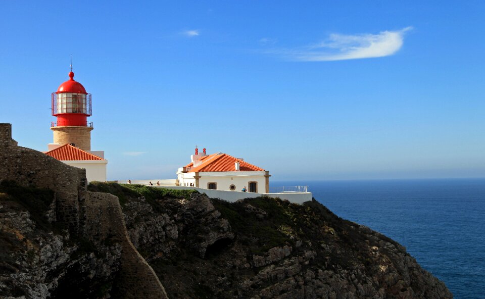 Lighthouse cabo de são vicente beacon
