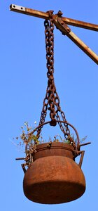 Iron rust pot