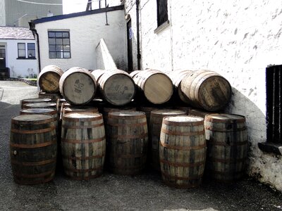 Islay scotland barrels photo