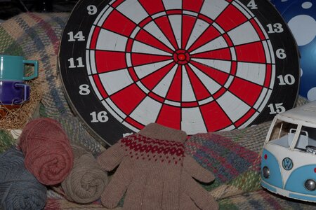 Darts gloves yarn