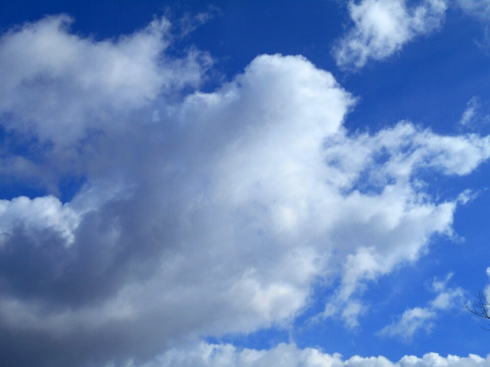 Blue sky weather
