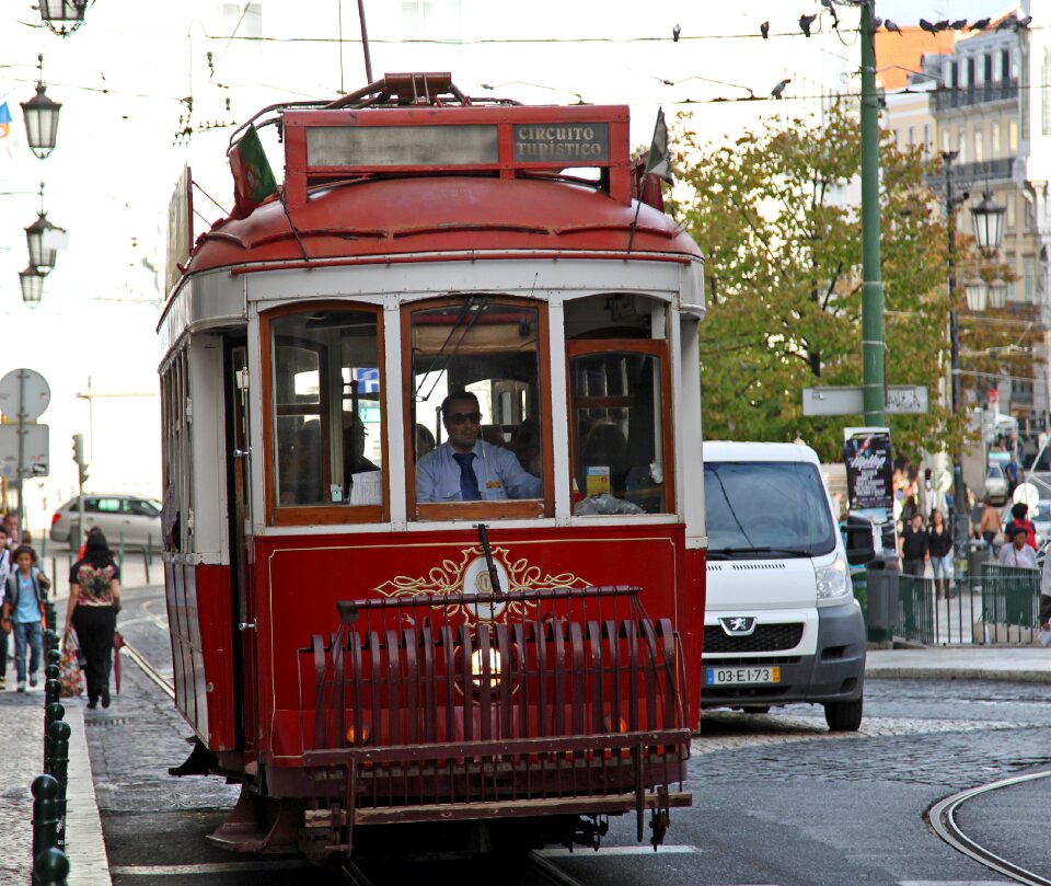 Tram historic center historically