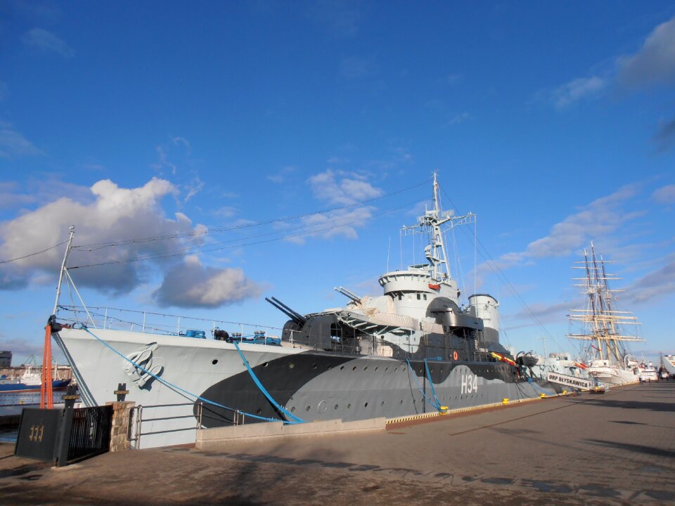 The baltic sea port gdynia