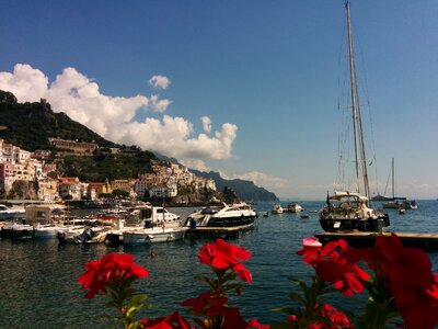 Positano sea coast