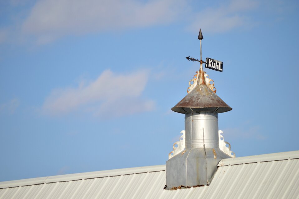Roof direction sign