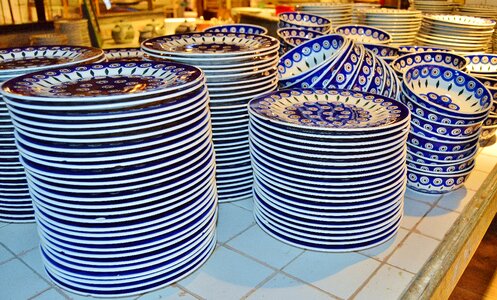 Shells stacked gastronomy