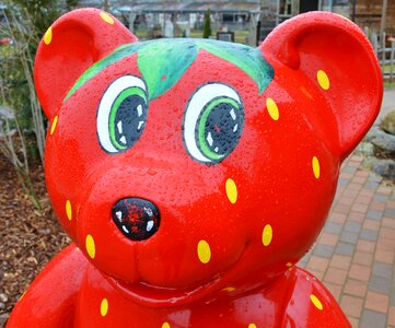 Plastic sculpture statue