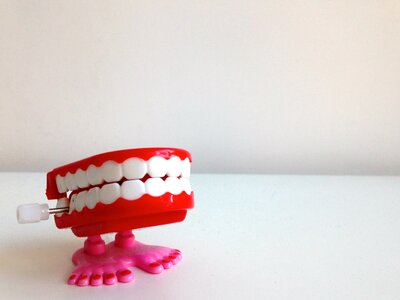 Toy mouth teeth photo