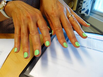 Hands-on the nails nails