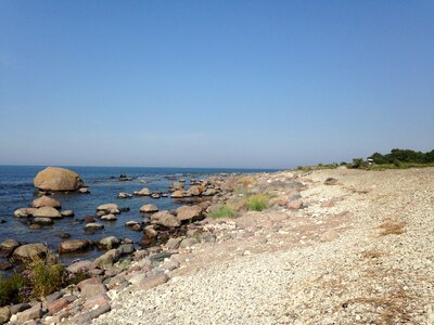 Stone sea coastal