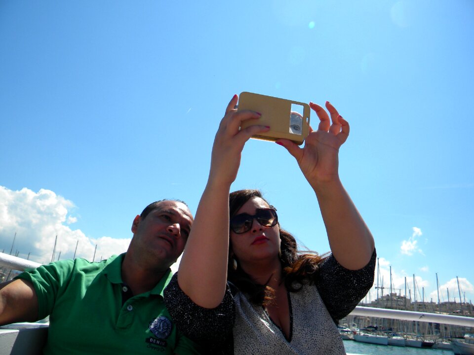 Communicate holiday couple