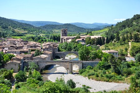 Bridge village lagrasse photo