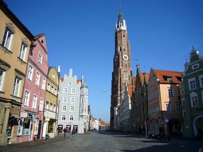 Landshut bavaria historic center
