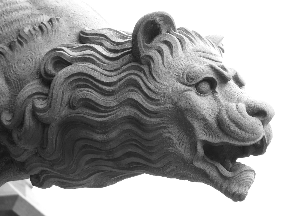 Water drainage stone