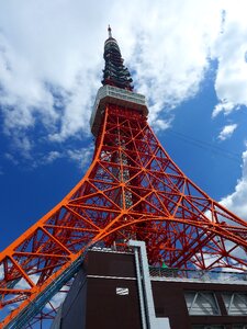 Tokyo tower hamamatsu-cho olympic games photo