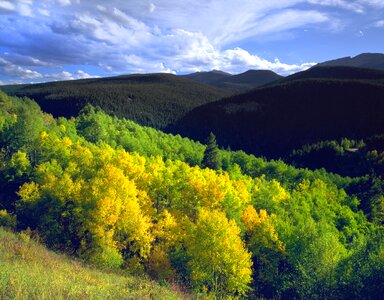 Notch mountain wilderness scenery